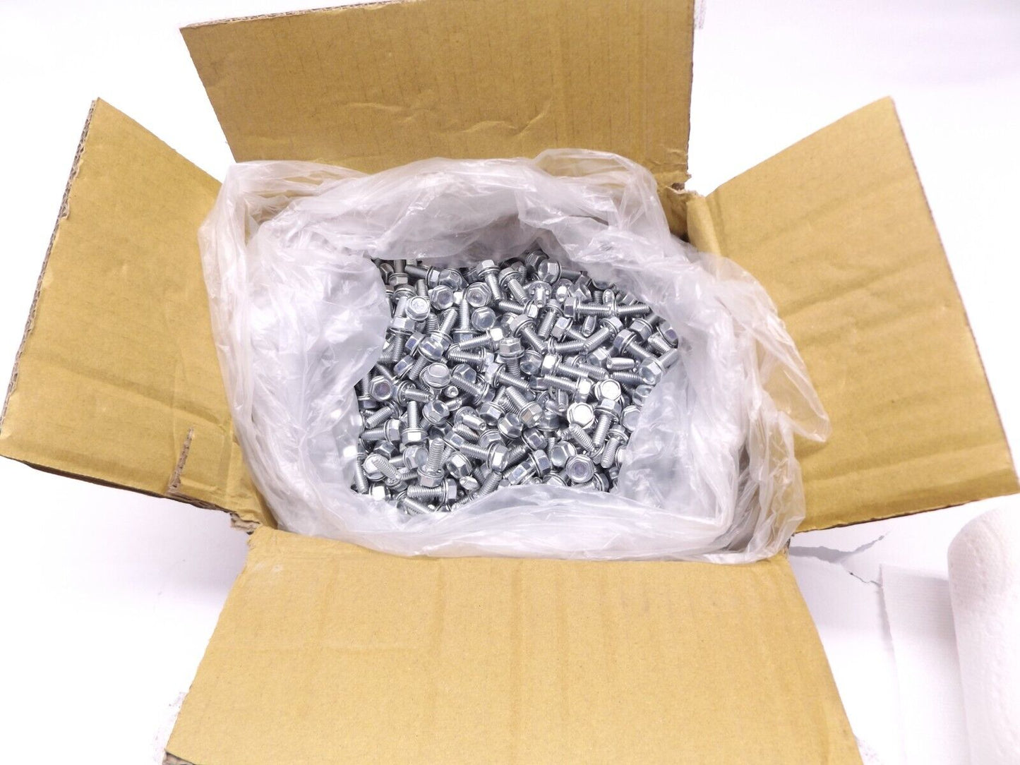 CASE OF 1200 HKY99 M6 X 16 HEX WASHER HEAD SEMS THREAD ROLLING TRIVALENT