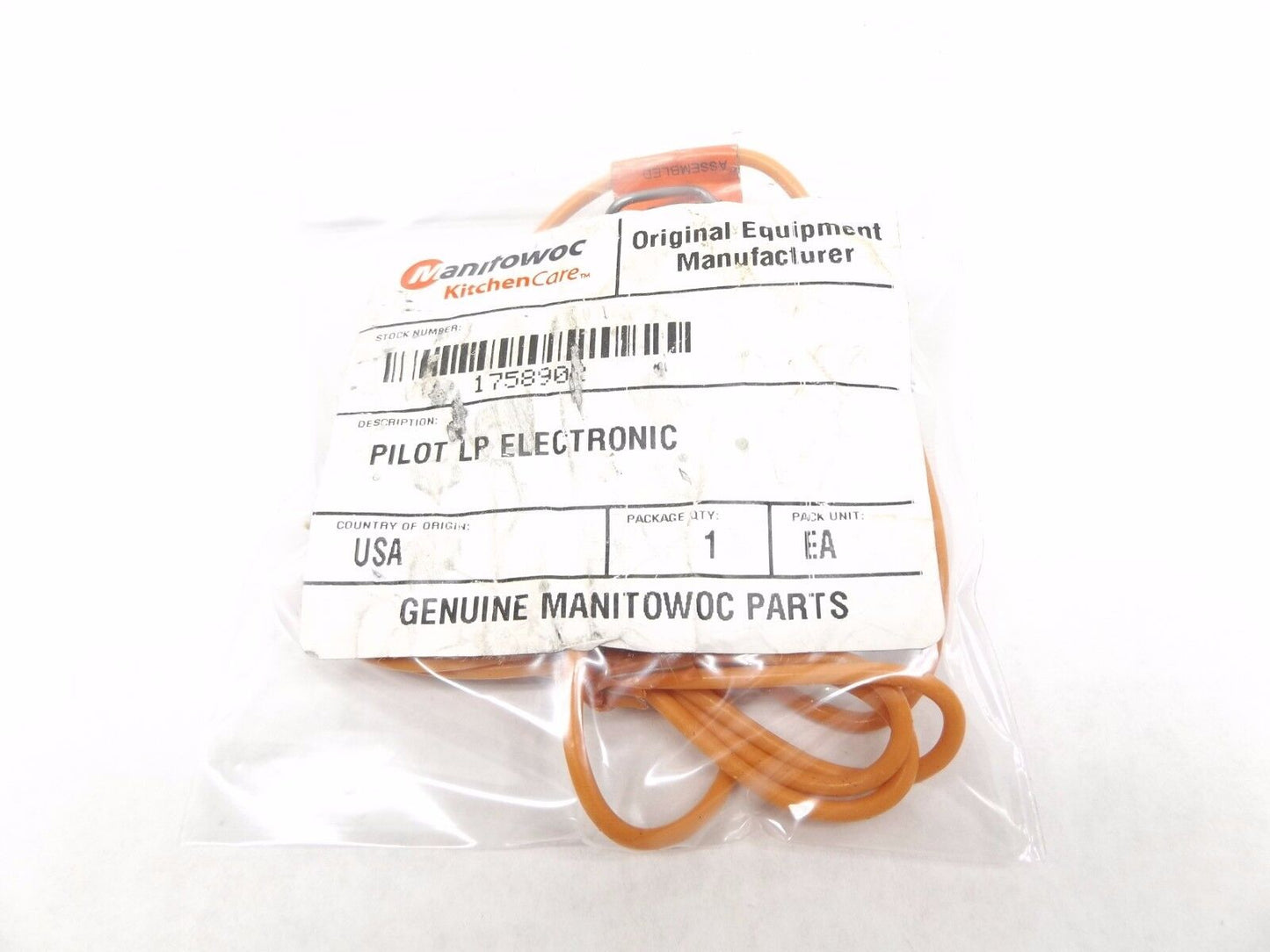 MANITOWOC 1758902 PILOT ASSEMBLY WITH LEAD FOR GARLAND